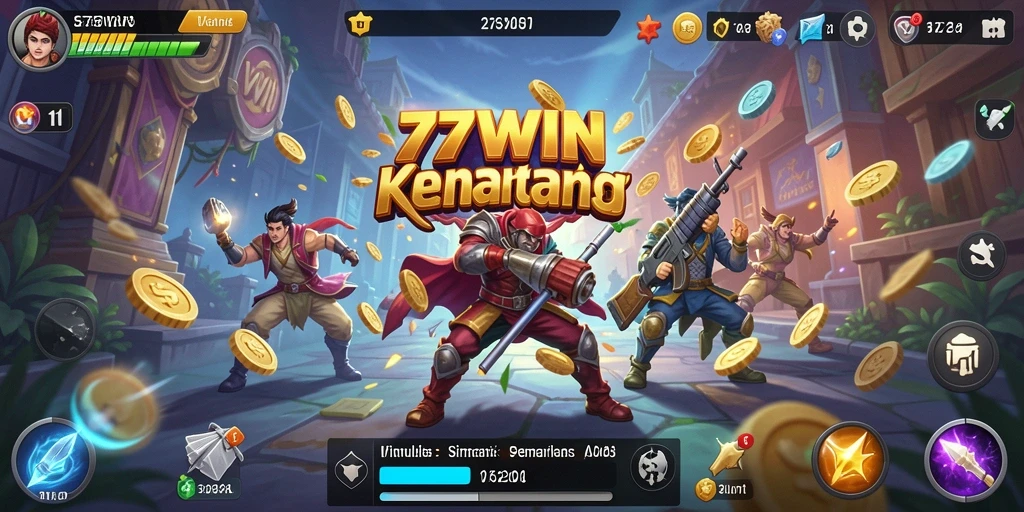 Tampilan gameplay Simulation yang menarik di 77WIN.