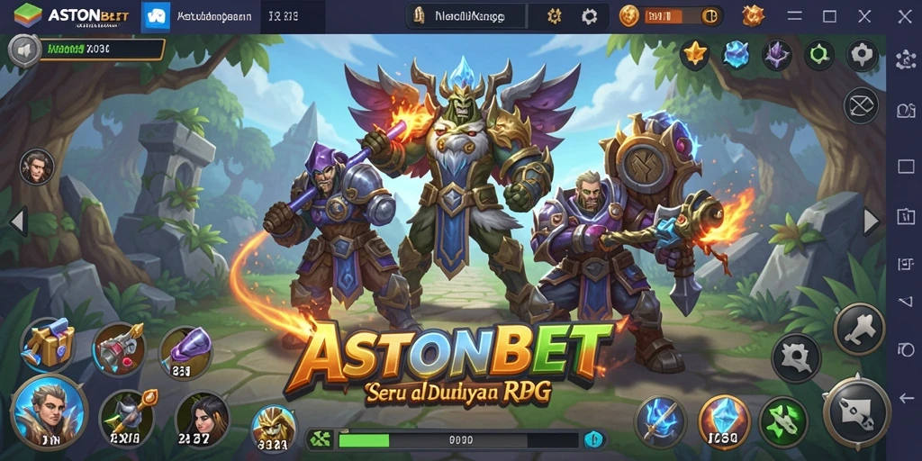 Menampilkan karakter dan pertempuran mendebarkan dalam ASTONBET.