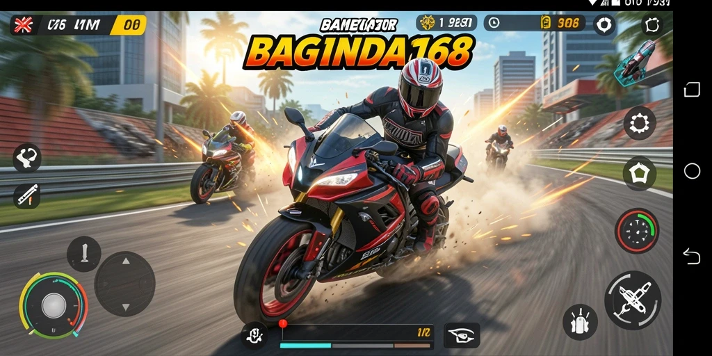 Gameplay menarik dan balapan seru di BAGINDA168.