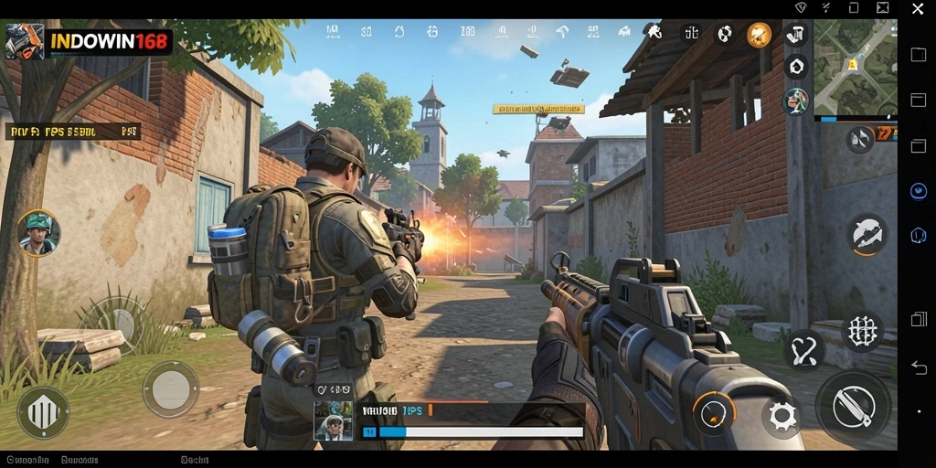 Screenshot dari gameplay seru dalam INDOWIN168 yang penuh aksi.