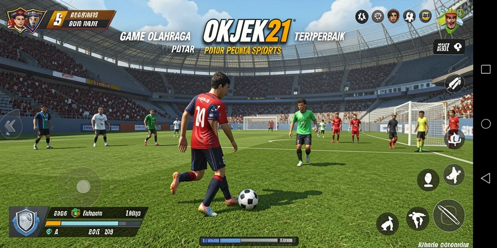 Tampilan gameplay OKJEK21 yang mendebarkan dan seru.