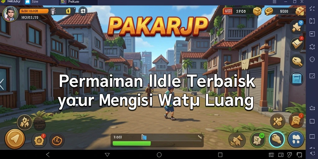 Tampilan gameplay PAKARJP yang santai dan menyenangkan.
