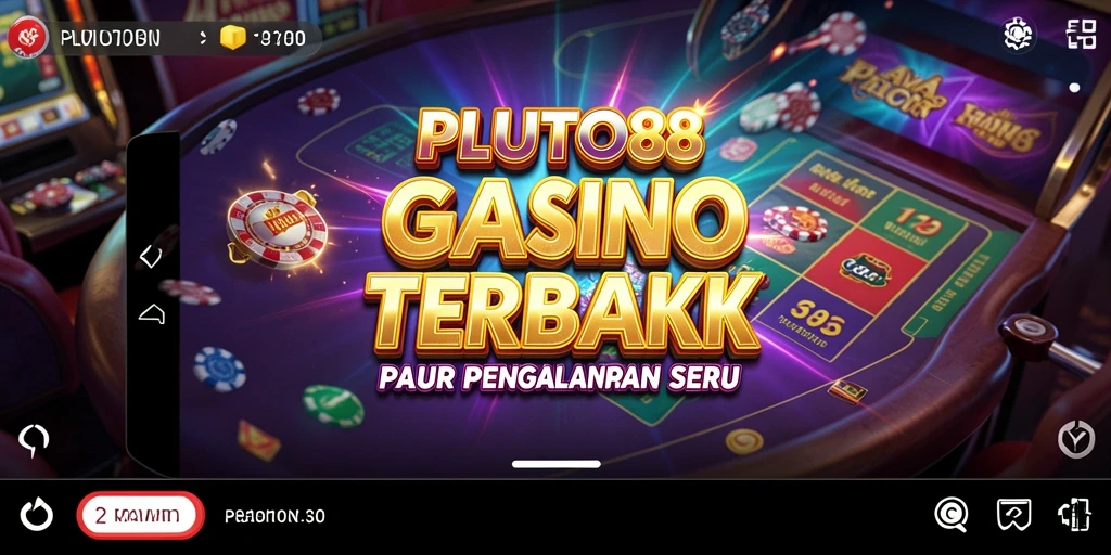 Screenshot gameplay seru dari PLUTO88 di aplikasi Kasino.