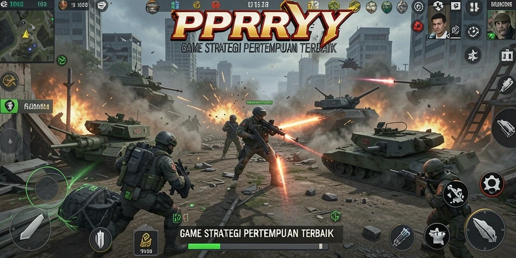 Gameplay menarik dan dinamis dari PPRRYY dalam pertempuran strategi.