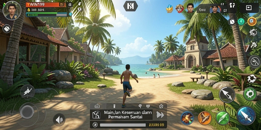 Tangkapan layar gameplay seru dari WIN199 dengan desain yang menarik.